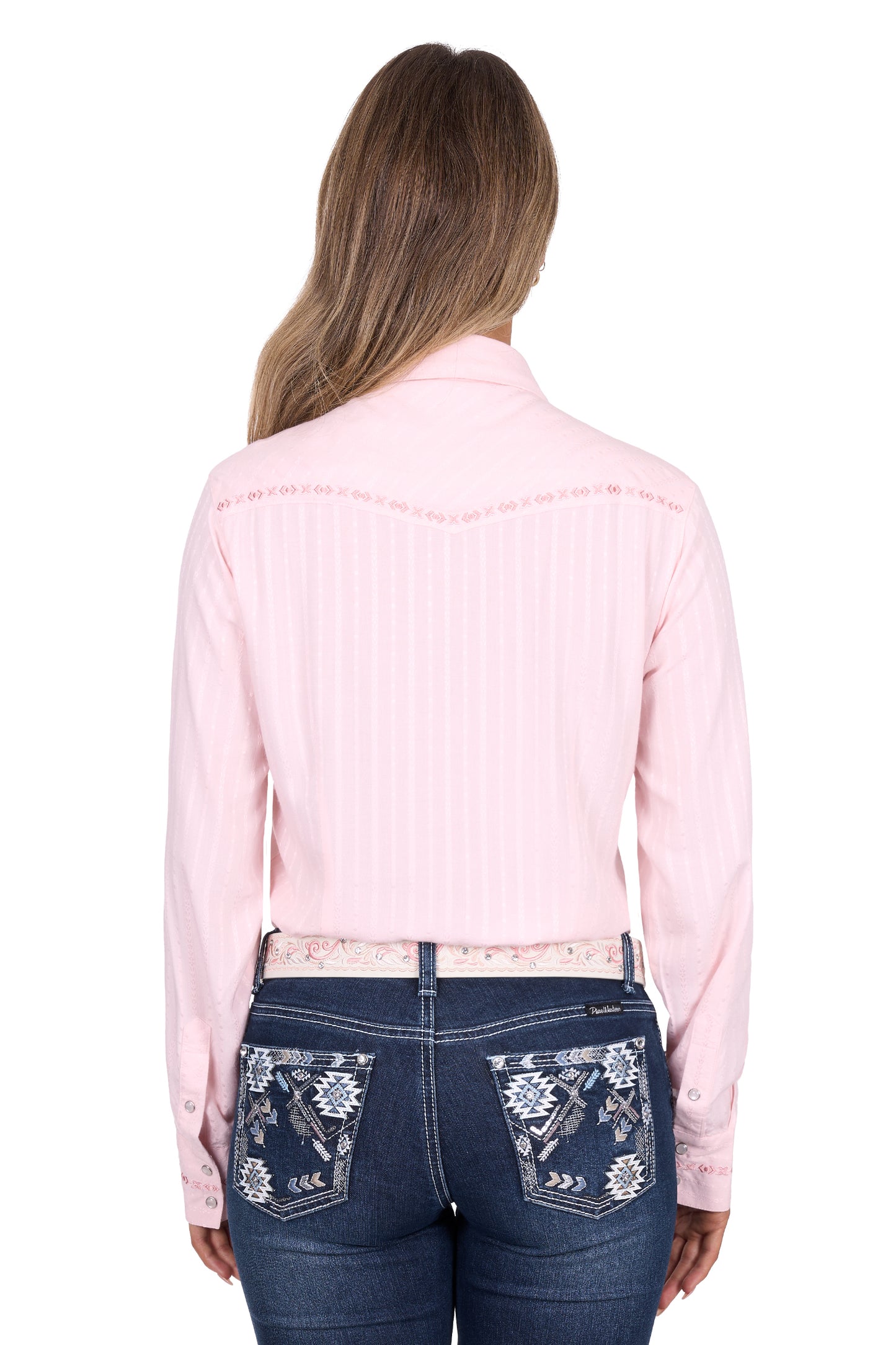 Pure Western Womens Evelyn Long Sleeve Shirt
