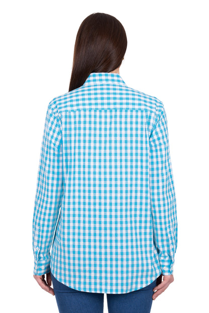 Hard Slog Womens Fay Full Placket Long Sleeve Shirt