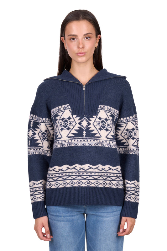 Wrangler Womens Lacey 1/4 Pullover