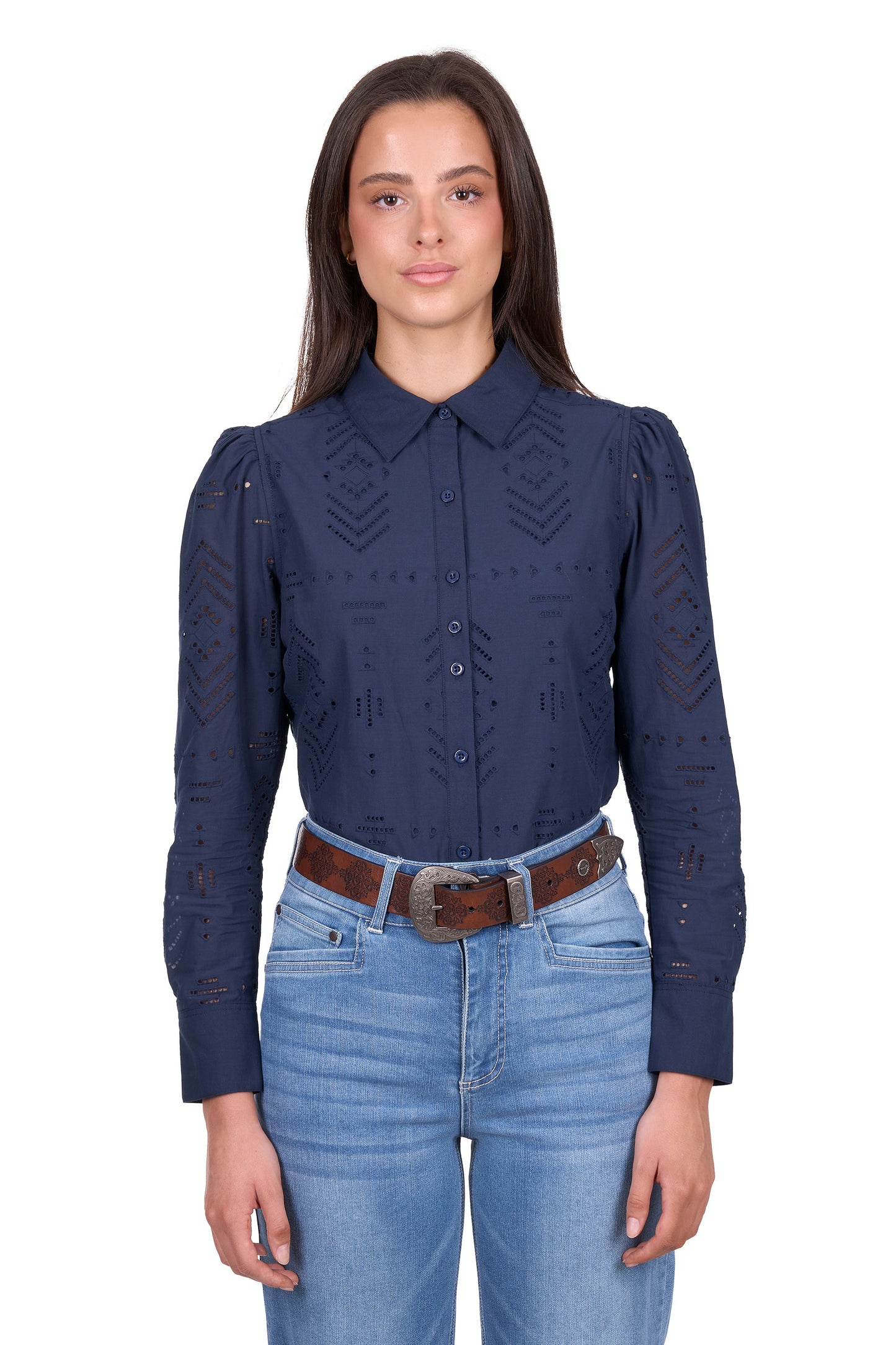Wrangler Womens Lilly Long Sleeve Shirt