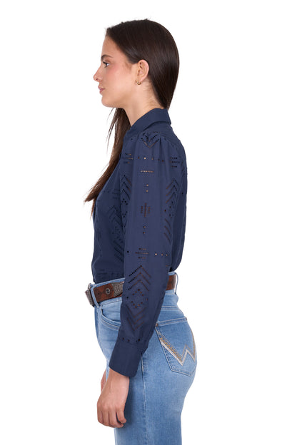 Wrangler Womens Lilly Long Sleeve Shirt