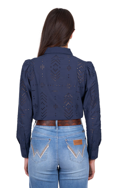 Wrangler Womens Lilly Long Sleeve Shirt