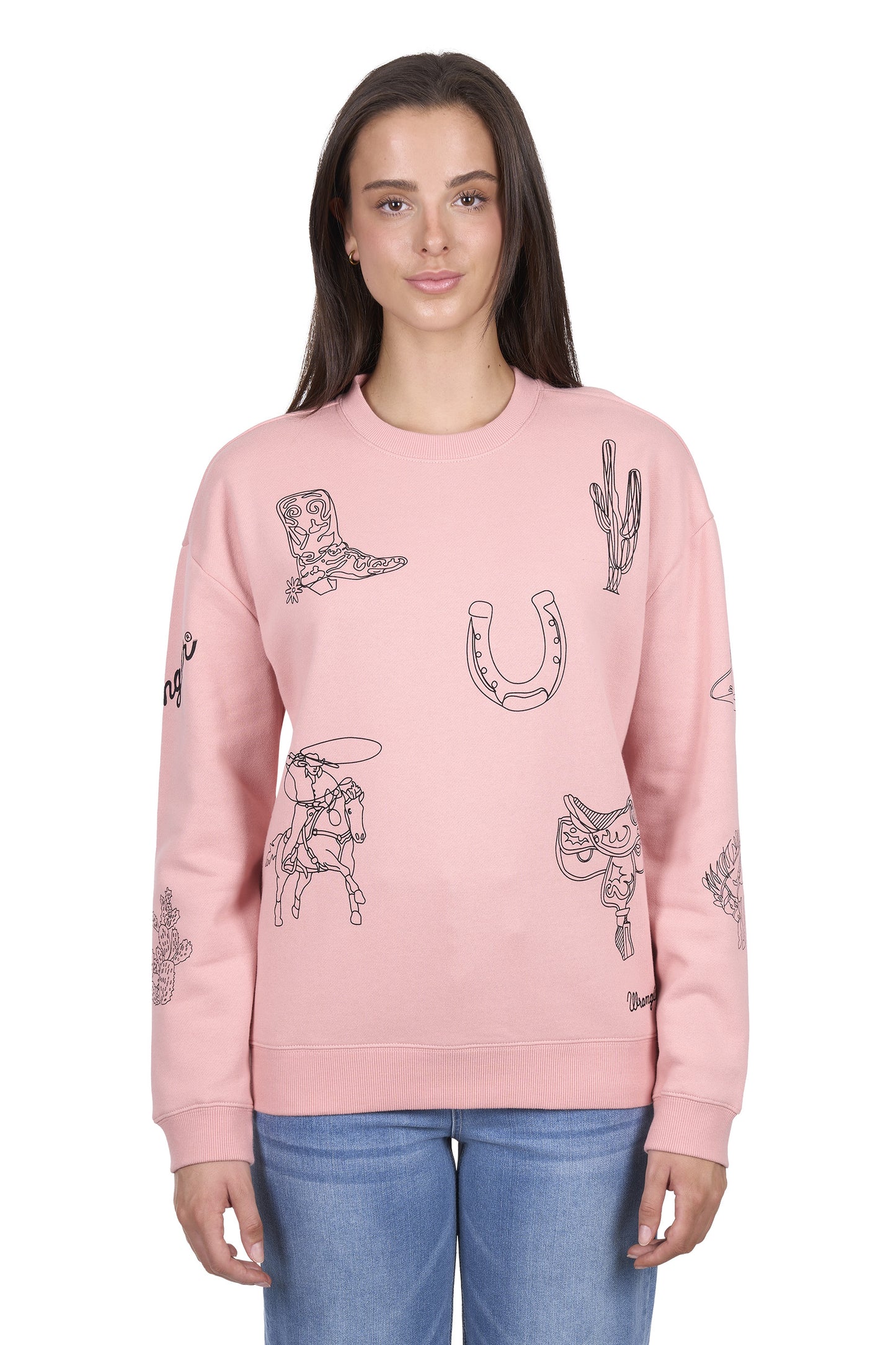 Wrangler Womens Mallory Crew Jumper