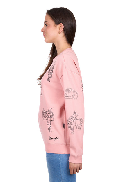 Wrangler Womens Mallory Crew Jumper