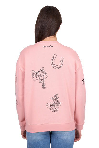 Wrangler Womens Mallory Crew Jumper