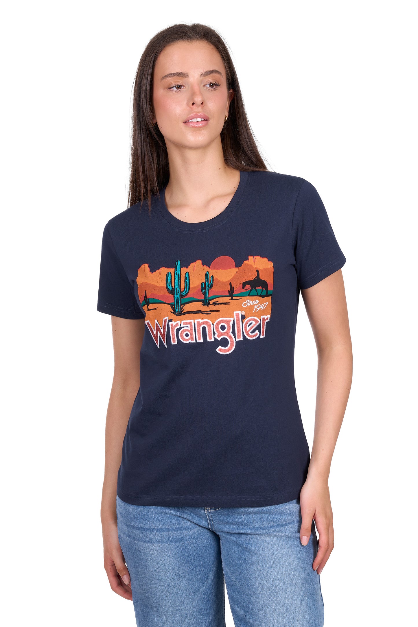 Wrangler Womens Natasha Short Sleeve Tee