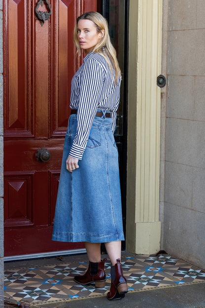 Thomas Cook Womens Nova Denim Skirt