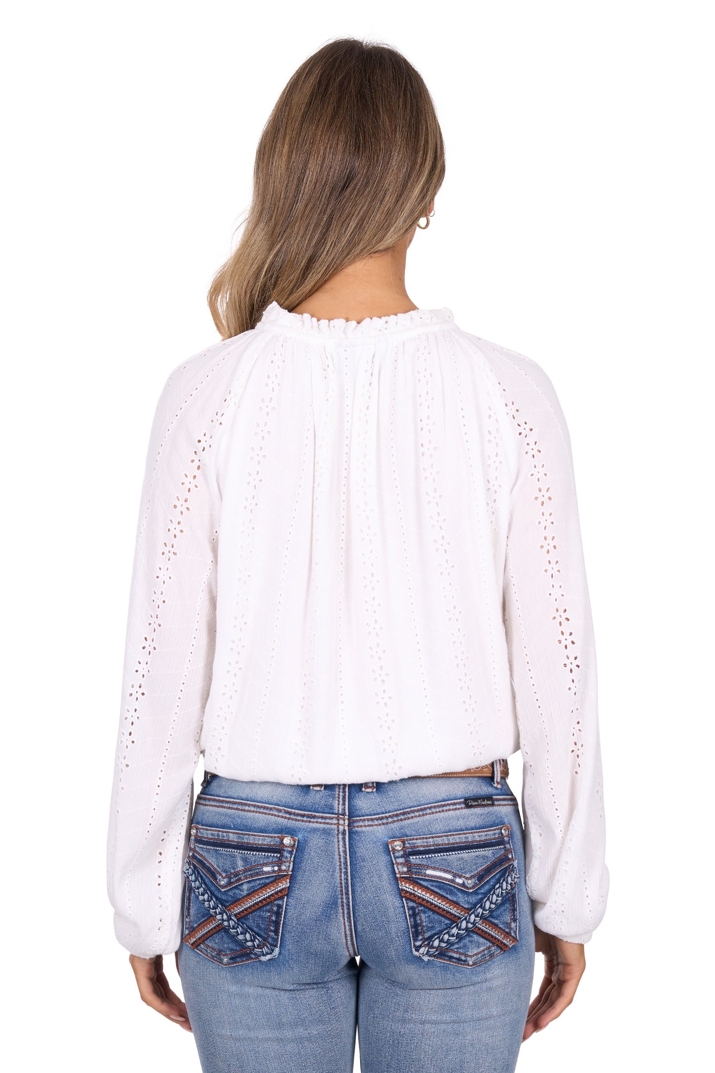 Pure Western Womens Pepper Long Sleeve Blouse
