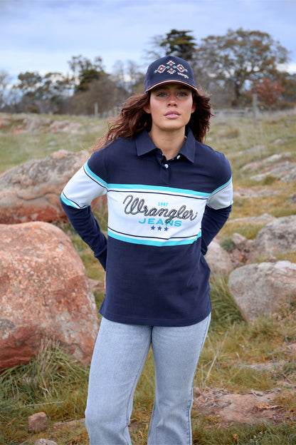 Wrangler Womens Piper Rugby Jersey