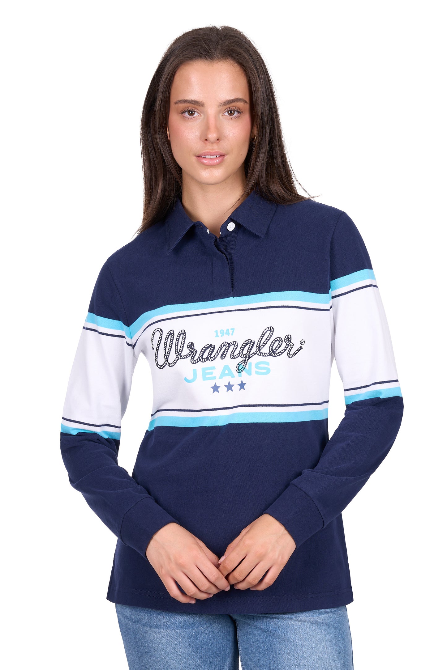Wrangler Womens Piper Rugby Jersey