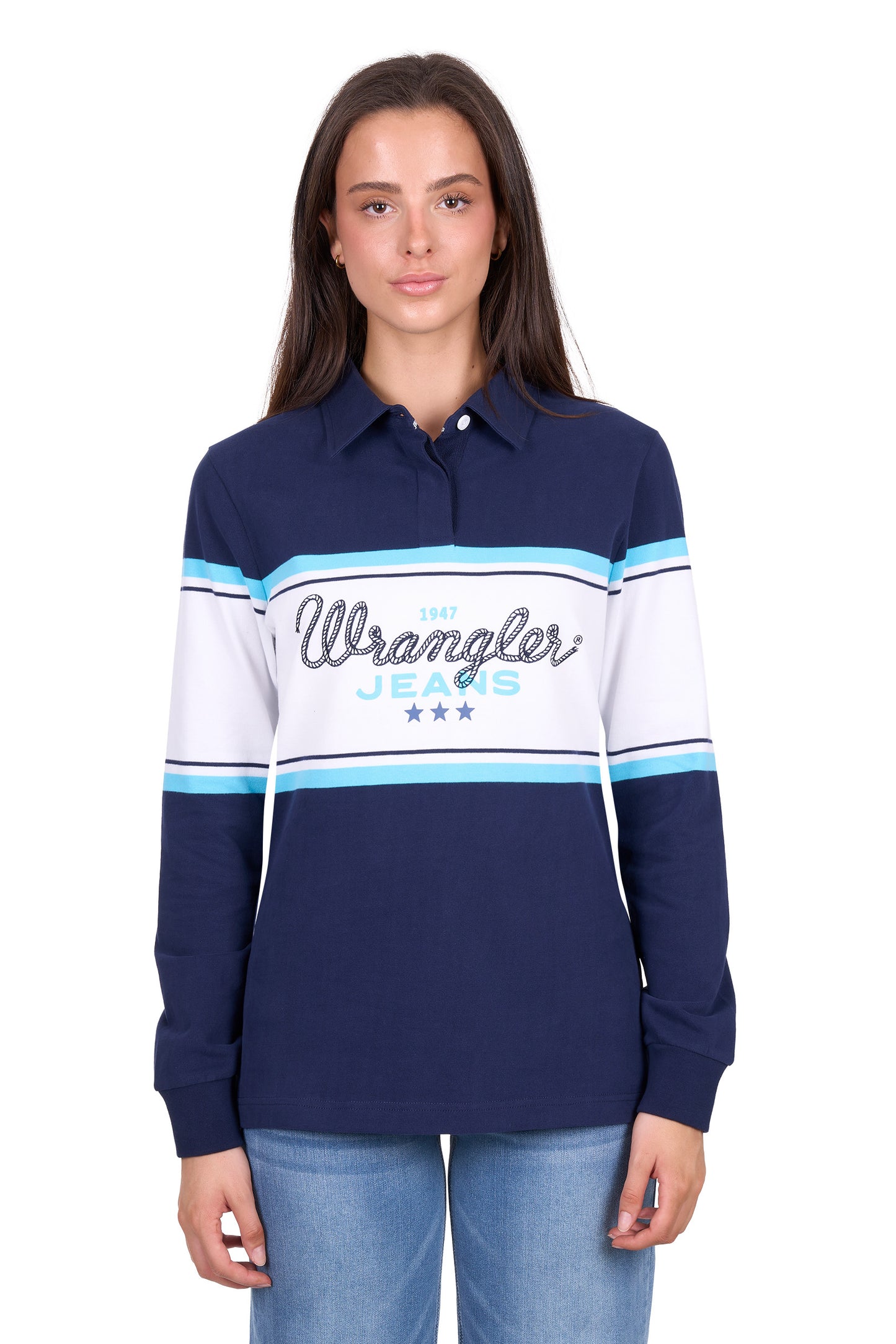 Wrangler Womens Piper Rugby Jersey