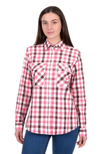 Load image into Gallery viewer, Hard Slog Womens Rachel Full Placket Long Sleeve Shirt