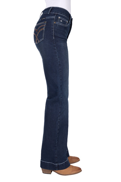 Pure Western Womens Romy Trouser Jeans 32 Inch Leg