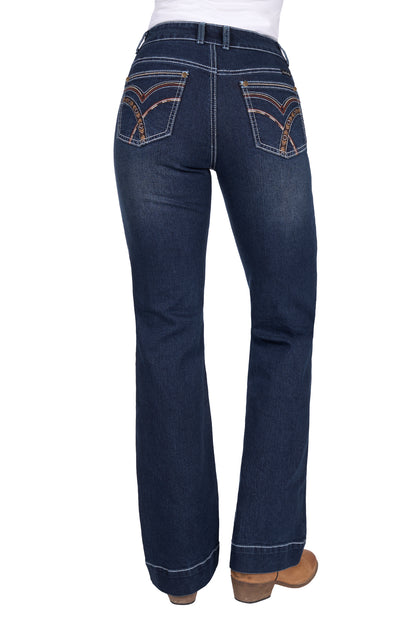Pure Western Womens Romy Trouser Jeans 32 Inch Leg