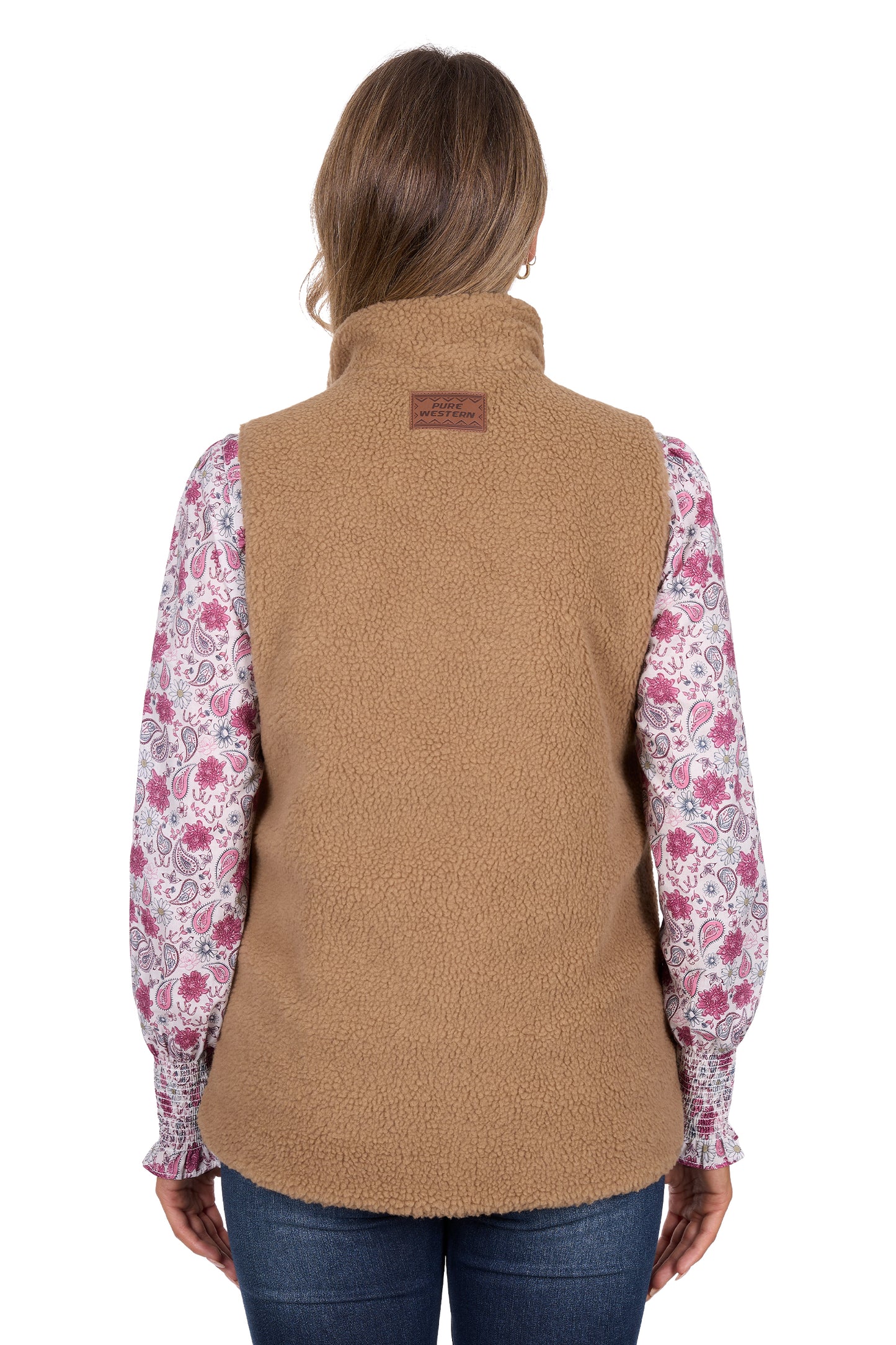 Pure Western Womens Sherri Reversible Vest
