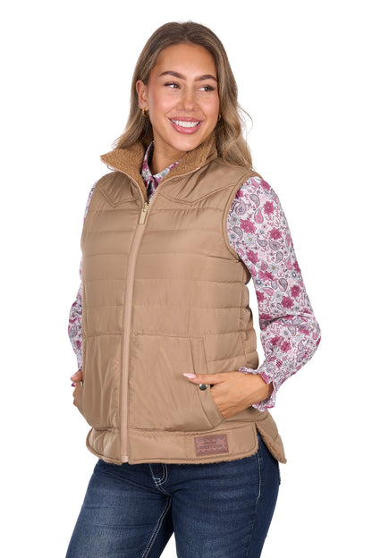 Pure Western Womens Sherri Reversible Vest