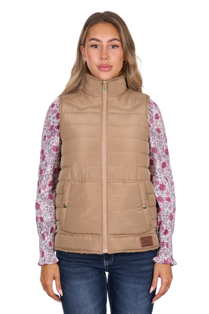 Pure Western Womens Sherri Reversible Vest