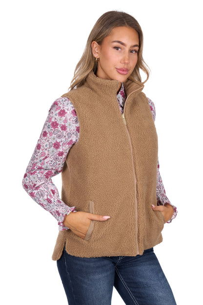 Pure Western Womens Sherri Reversible Vest