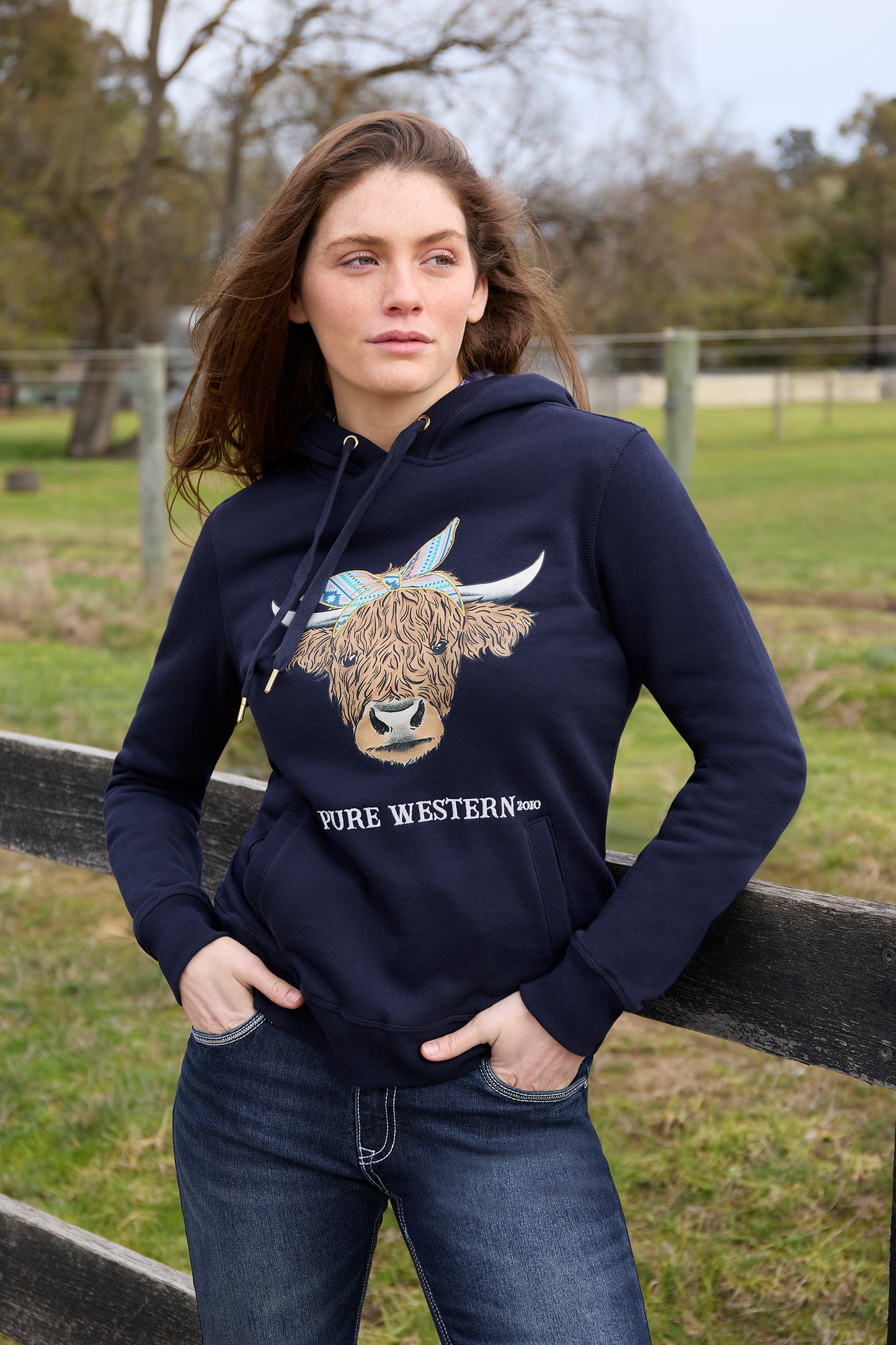 Pure Western Womens Tania Hoodie
