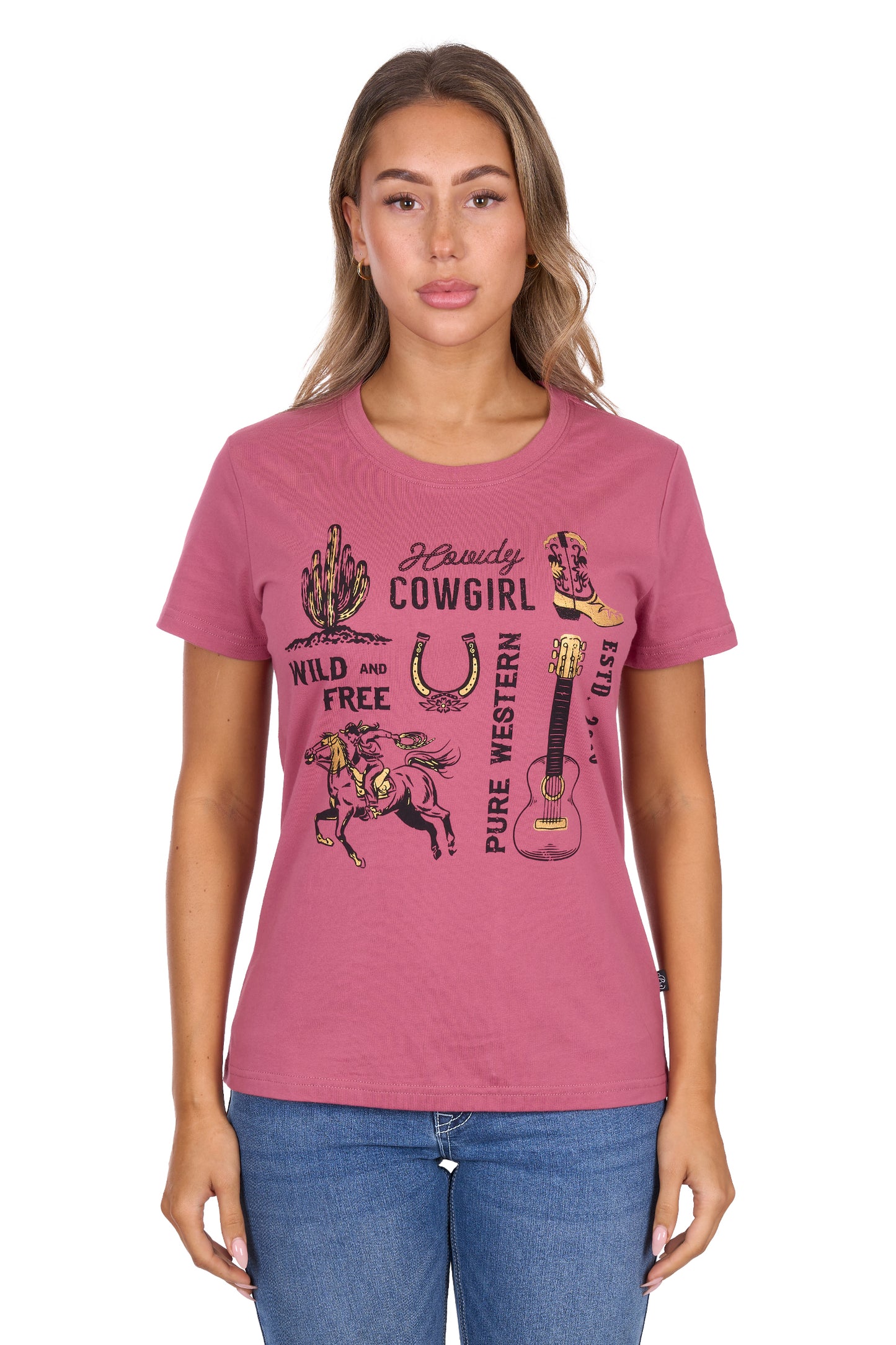 Pure Western Womens Trinity Short Sleeve Tee