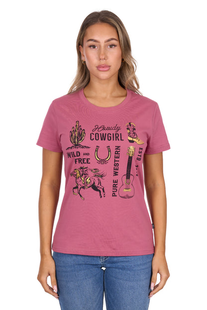 Pure Western Womens Trinity Short Sleeve Tee