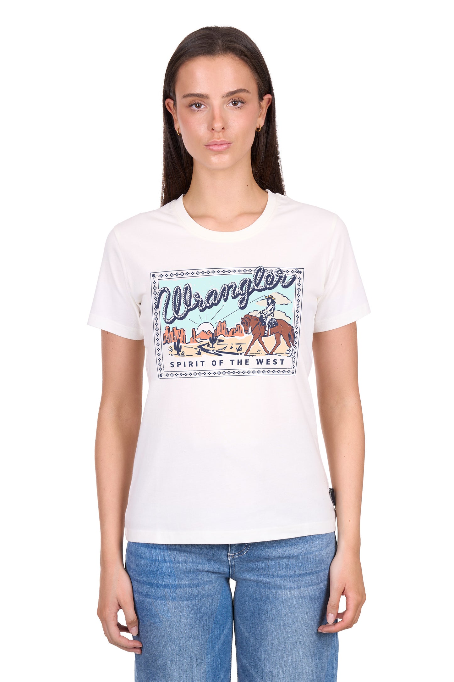 Wrangler Womens Vanessa Short Sleeve Tee
