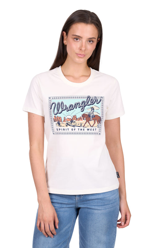 Wrangler Womens Vanessa Short Sleeve Tee