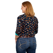 Load image into Gallery viewer, JC WOMENS ABBEY FULL BUTTON PRINT WORKSHIRT