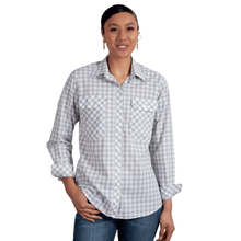 Load image into Gallery viewer, Just Country Womens Abbey Full Button Print Workshirt