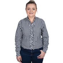 Load image into Gallery viewer, Just Country Womens Abbey Frills Full Button Print Country Work Shirt