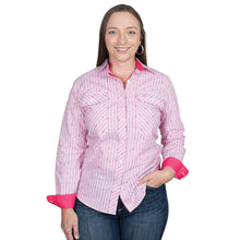 Load image into Gallery viewer, Just Country Womens Abbey Full Button Print Country Workshirt