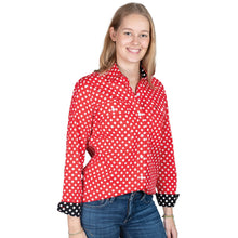 Load image into Gallery viewer, Just Country Womens Abbey Fulll Button Print Workshirt