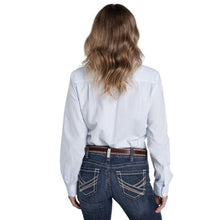 Load image into Gallery viewer, Just Country Womens Abbey Full Button Print Country Workshirt
