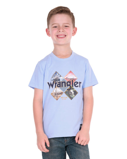 Wrangler Boys Mark Short Sleeve Tee