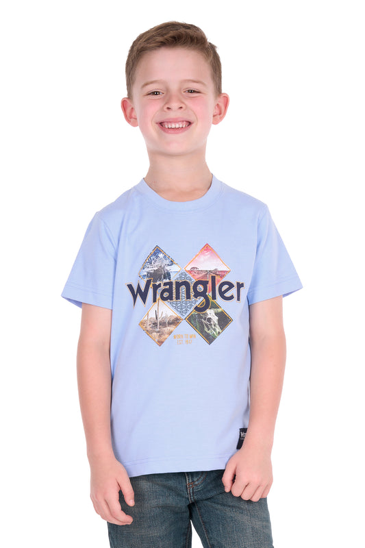 Wrangler Boys Mark Short Sleeve Tee
