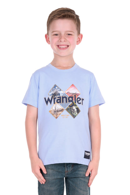 Wrangler Boys Mark Short Sleeve Tee