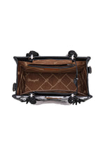 Load image into Gallery viewer, Wrangler Cow Print Tassel Crossbody Bag