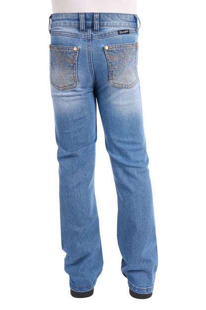 Wrangler Girls Lucy Boot Cut Jeans
