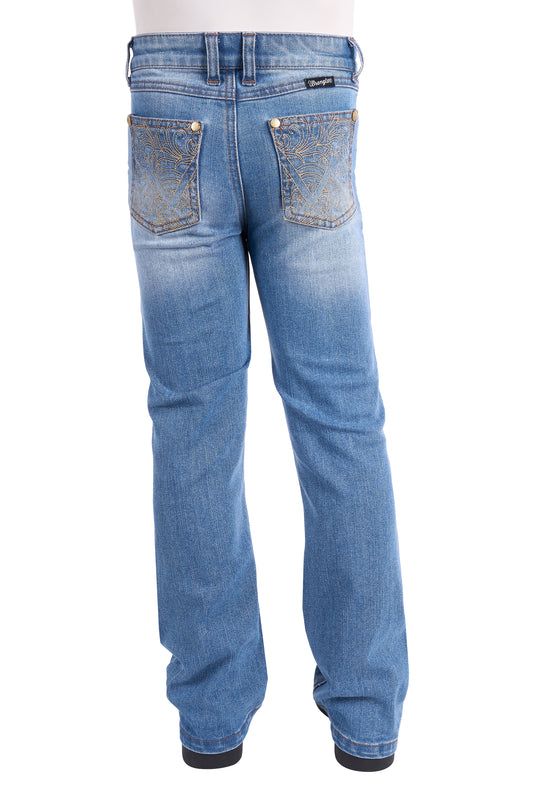 Wrangler Girls Lucy Boot Cut Jeans