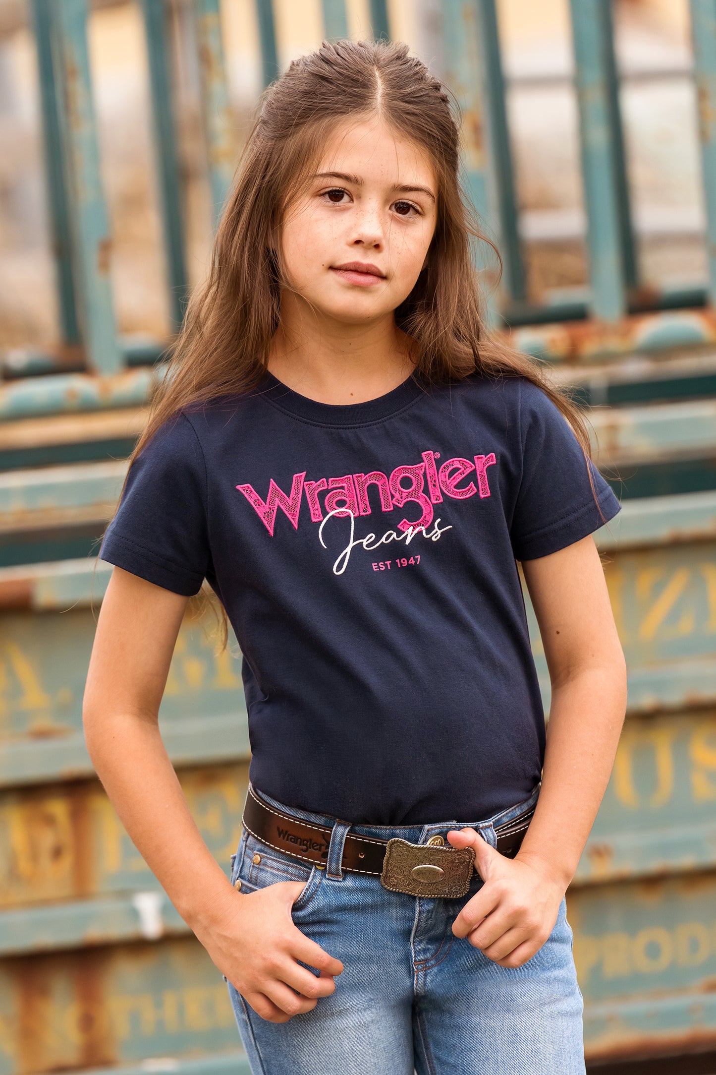 Wrangler Girls Maya Short Sleeve Tee