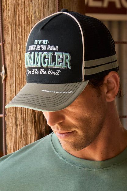 Wrangler Layton High Profile Trucker Cap
