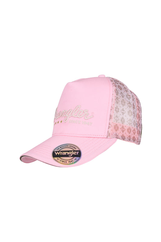 Wrangler Lucy High Profile Ponytail Trucker Cap