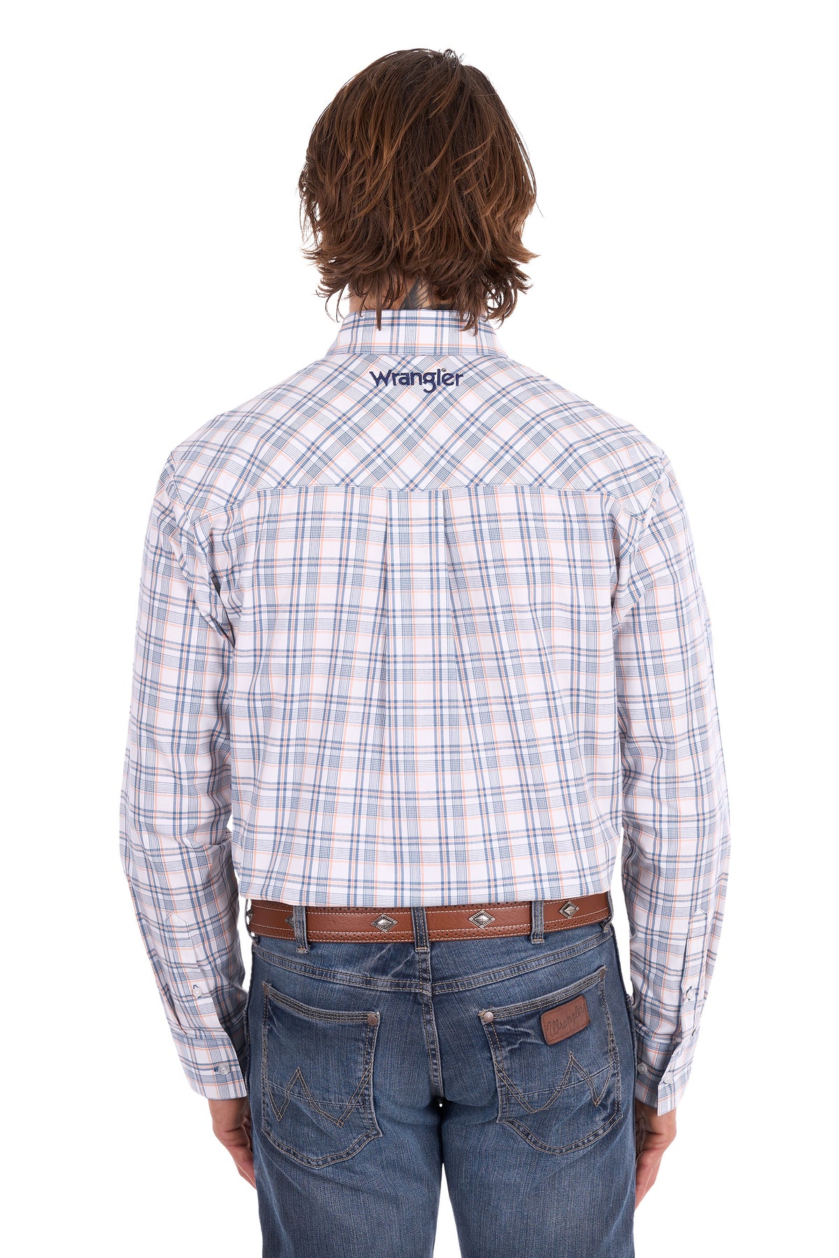 Wrangler Mens Ben 1 Pocket Long Sleeve Shirt