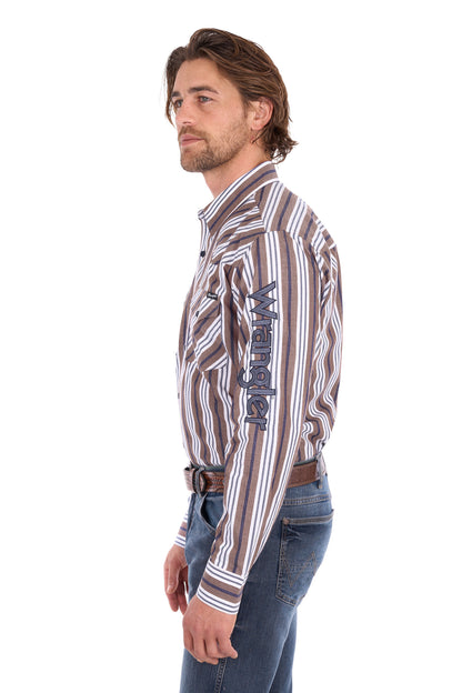 Wrangler Mens Eli Long Sleeve Shirt