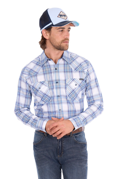 Wrangler Mens Eric Long Sleeve Shirt