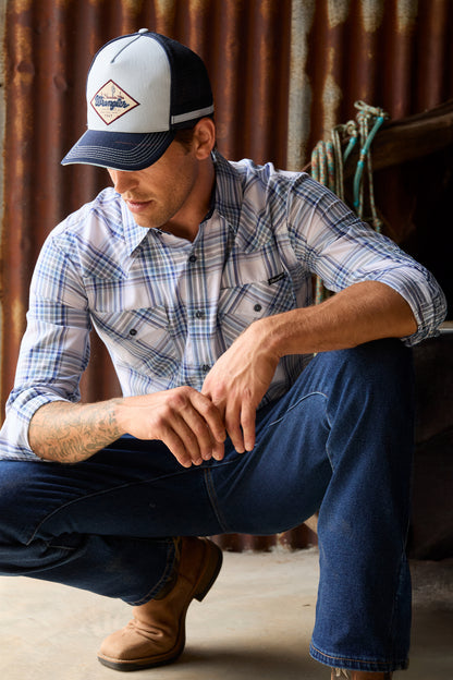 Wrangler Mens Eric Long Sleeve Shirt