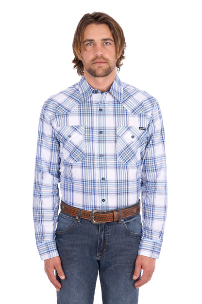Wrangler Mens Eric Long Sleeve Shirt