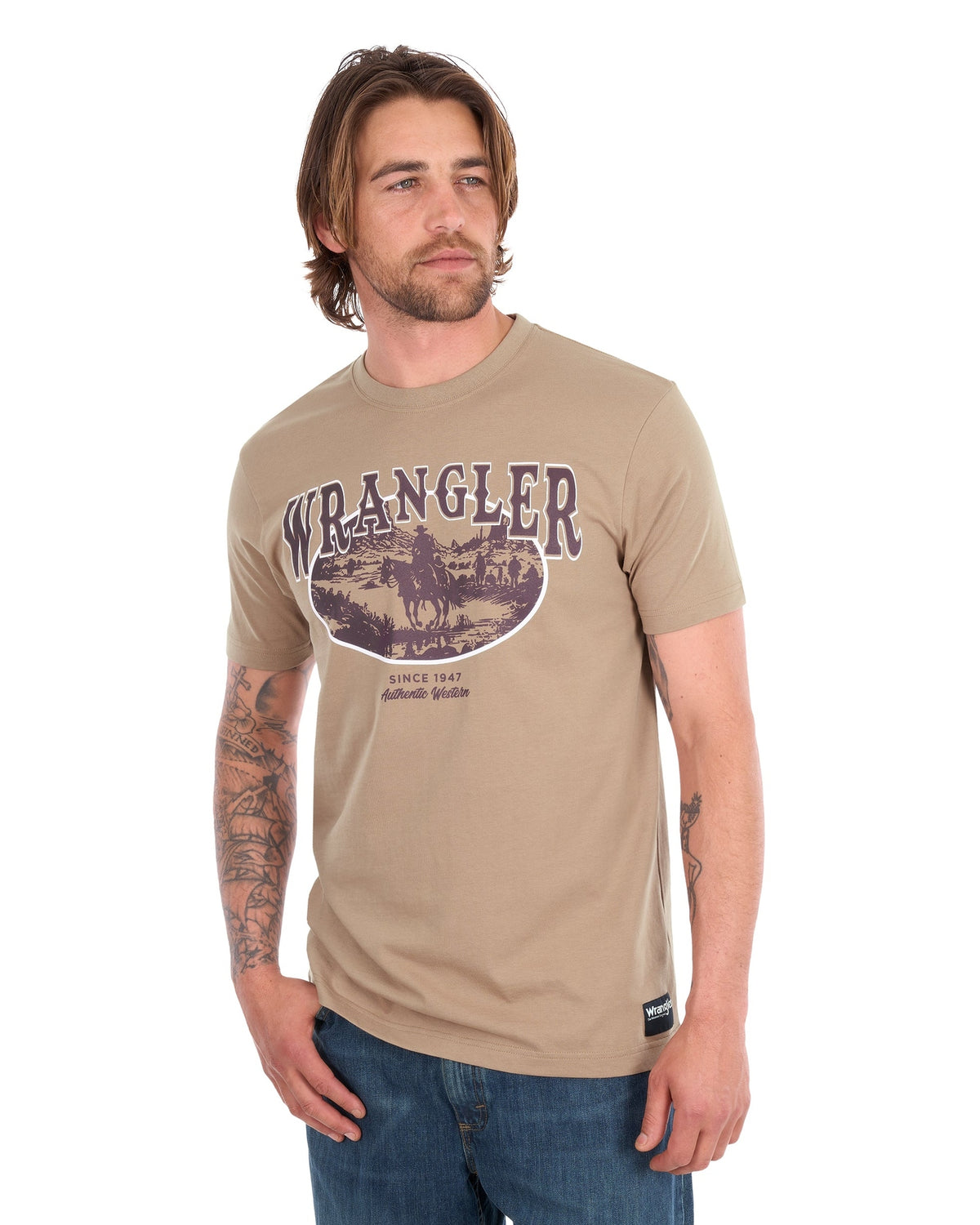 Wrangler Mens James Short Sleeve Tee