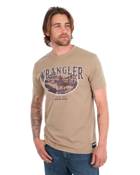 Wrangler Mens James Short Sleeve Tee