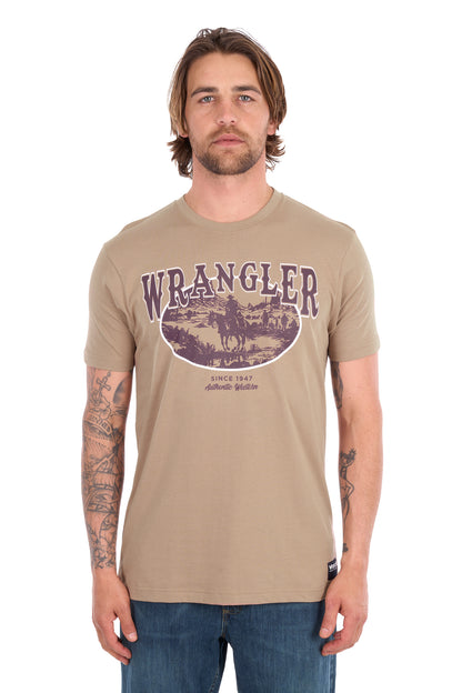 Wrangler Mens James Short Sleeve Tee